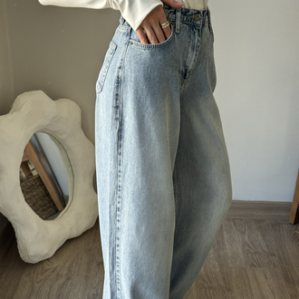 Tensel Kot Pantalon / mavi