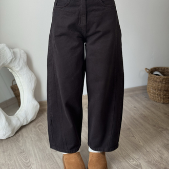 Barel Fit Jean / acı kahve