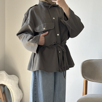 Massi Model Ceket Parka / haki