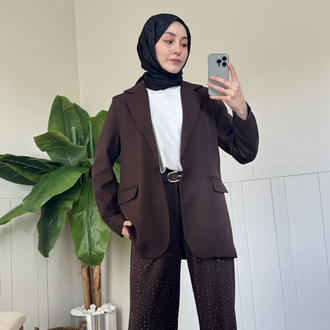 blazer acı kahve