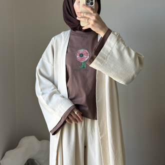 Kimono Takım / bej 