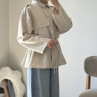 Massi Model Ceket Parka / Bej