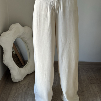 Tensel Kot Pantolon / krem 