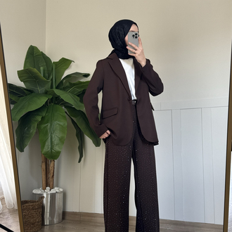 blazer acı kahve