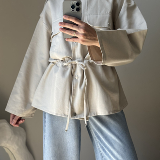 Massi Model Ceket Parka / Bej