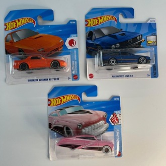 3'lü lot Mazda Alfa Romeo Pink Passıon
