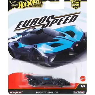 Premium Bugatti Bolide 1/64 Metal Araba Eurospeed Koleksiyonluk Model
