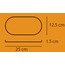 MK1035_25CM_DİK KENARLI SERVİS TABAĞI