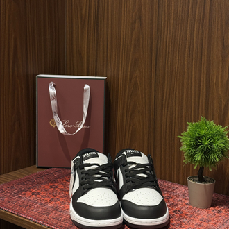 NIKE|Dunk Low-Siyah Beyaz