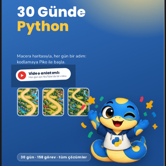 30 Günde Python Konu Kitabı 