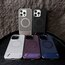 iPhone Standlı Metalik Case