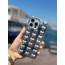 İPhone Kalpli Silver Case