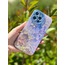 İPhone Hologramlı Çiçek Desenli Taşlı Kamera Korumalı Case