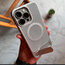iPhone Standlı Metalik Case