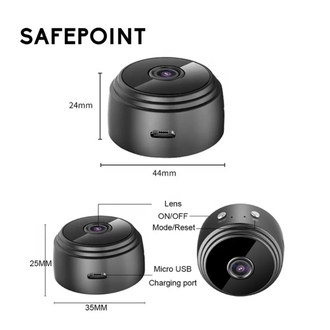  A9 WiFi Mini Gizli Kamera – 1080P HD, Hareket Algılama, Uzaktan İzleme!
