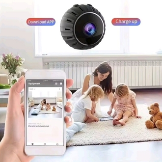  Gizli Mini Kamera X10 – WiFi, 1080P HD, Hareket Algılama ve Uzaktan İzleme!