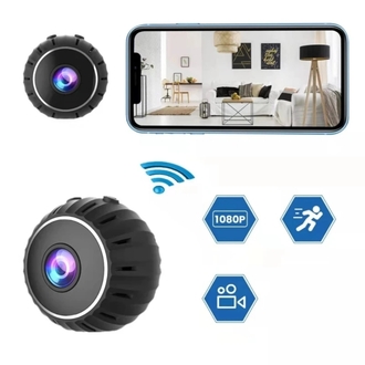  Gizli Mini Kamera X10 – WiFi, 1080P HD, Hareket Algılama ve Uzaktan İzleme!