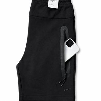 Tech Fleece Premium Şort Siyah