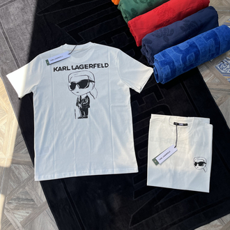 Karl Lagerfeld Premium T-Shirt Beyaz [KL-004] 