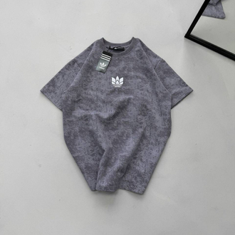 Adidas Premium T-Shirt Gri [AD-006]