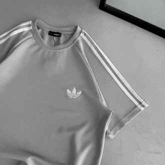 Adidas Classic T-Shirt Gri [AD-013]