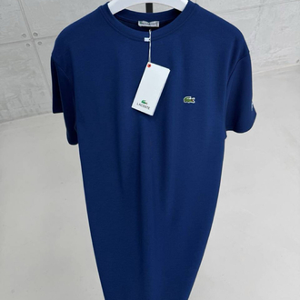 Lacoste Premium T-Shirt Mavi [LC-005]