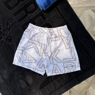 Karl Lagerfeld Premium Deniz Şortu Beyaz [KL-002] 