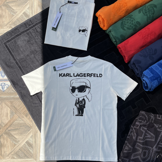 Karl Lagerfeld Premium T-Shirt Beyaz [KL-004] 