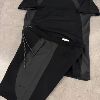 Nike Tech Şort Takım Siyah/Gri [NK-007]