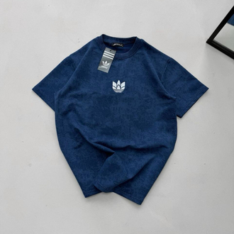 Adidas Premium T-Shirt Mavi [AD-007]