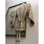 Desenli Cepli Kemerli Kimono