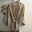 Desenli Cepli Kemerli Kimono