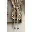 Desenli Cepli Kemerli Kimono
