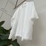 Beyaz Pamuk Kumas Kimono