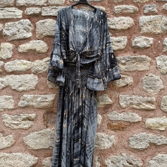 Palazzo Pantolon ve Bolero üst 