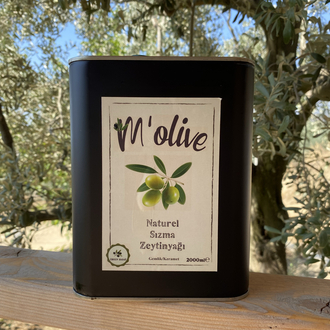 M'olive Naturel Sızma Zeytinyağı 2lt Erken Hasat Soğuk Sıkım