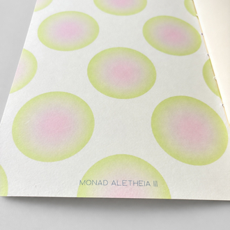 Duygular Serisi — Sarı El Yapımı Defter | MONAD Aletheia