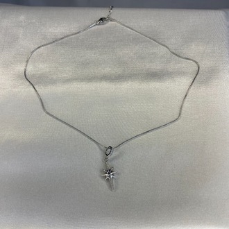 Silver Yıldız Kolye