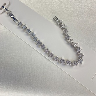 Silver Zirkon Taşlı Yıldız Bileklik