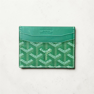 Goyard Card Holder Green