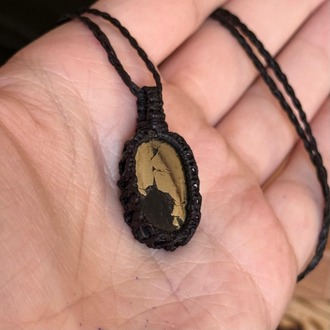Apache Gold Örgü Kolye