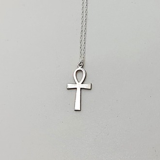 Ankh Gümüş Kolye