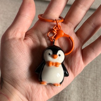 Penguen Çanta Süsü & Anahtarlık