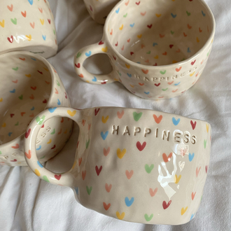 Happiness Handmade Mug