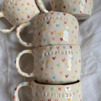 Happiness Handmade Mug