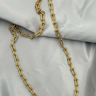 Gold çelik kolye