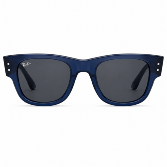 Ray-Ban RB0840S Mega Wayfarer 6638/05 Mavi Leopar Füme Unisex Güneş Gözlüğü 51-21 UV400