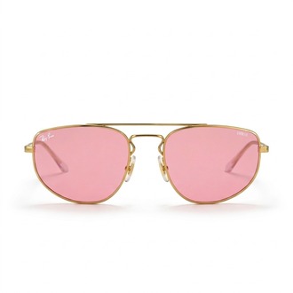 Ray-Ban RB3668 001/03 Gold Unisex Güneş Gözlüğü 55-19 UV400