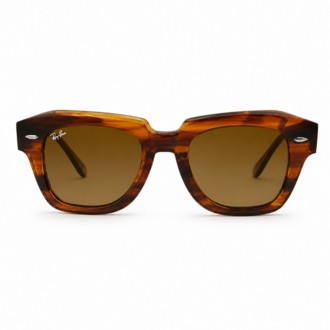 Ray-Ban RB2186 State Street 954/33 Havana Unisex Güneş Gözlüğü 49-20 UV400