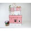 3mm Pembe Ahşap Oyuncak Mutfak 100*70